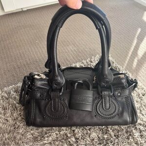 Chloe Black Mini Leather Bag